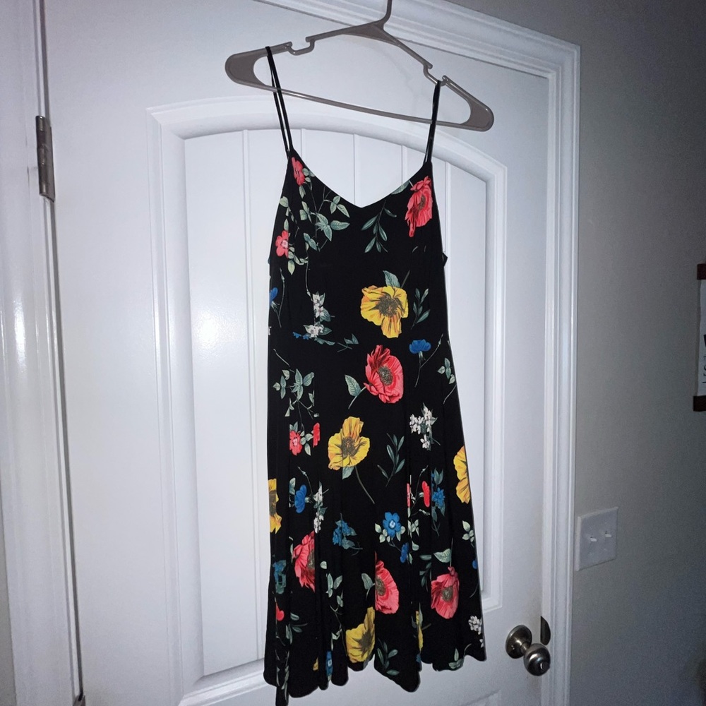 Old Navy Black Spaghetti Strap Sundress Mini